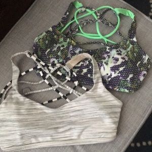 2 s/6 lulu lemon sports bras.